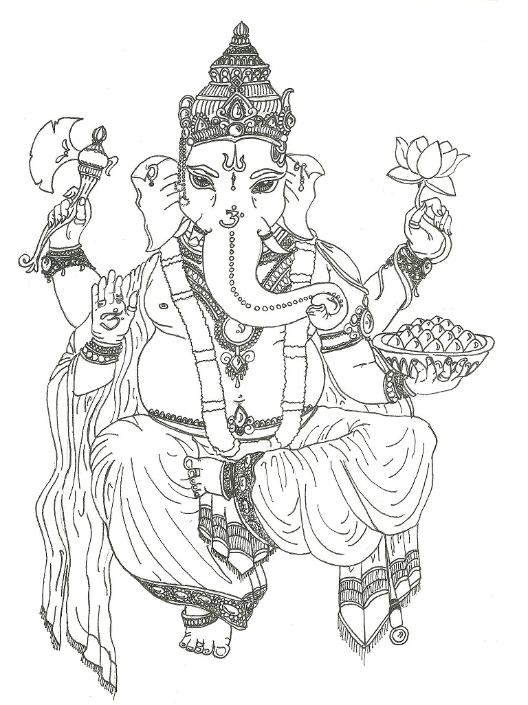 Free God Ganesh Drawings, Download Free Clip Art, Free ...