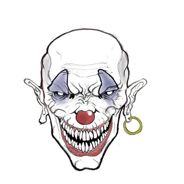 Free Easy Way To Draw Scary Clowns, Download Free Easy Way To Draw