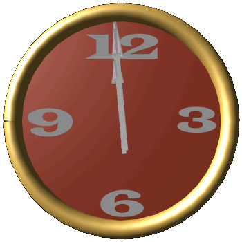 Animated Clock Ticking - Clipart library