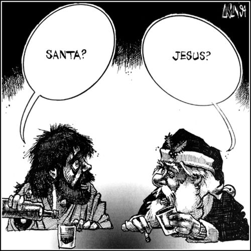 santa and jesus clipart - photo #10