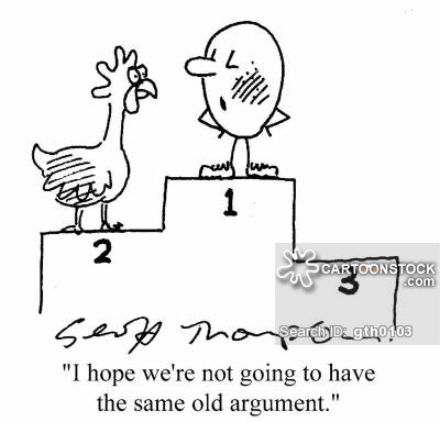 Chicken And Egg Cartoons and Comics - funny pictures from CartoonStock