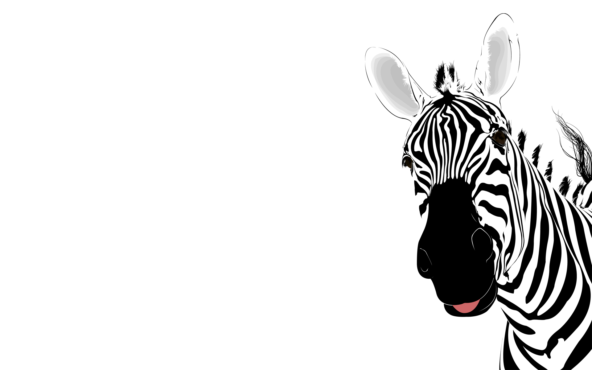 Cute Zebra Background #6899285