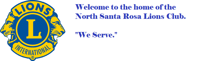 North Santa Rosa Lions Club | Home of the North Santa Rosa Lions Club