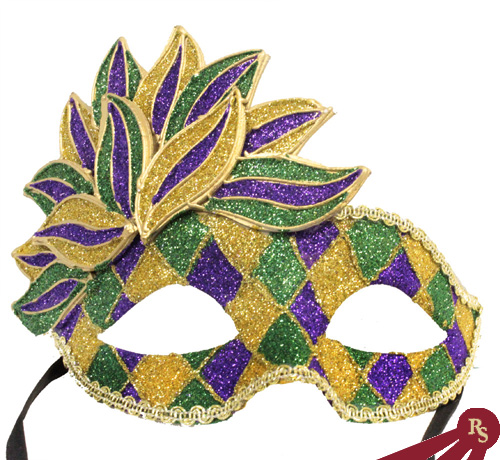Venetian Mardi Gras Mask - Carnival Masks - Party Attire