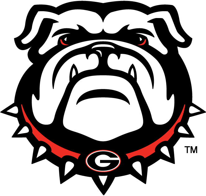 Georgia Bulldogs Secondary Logo - NCAA Division I (d-h) (NCAA d-h 