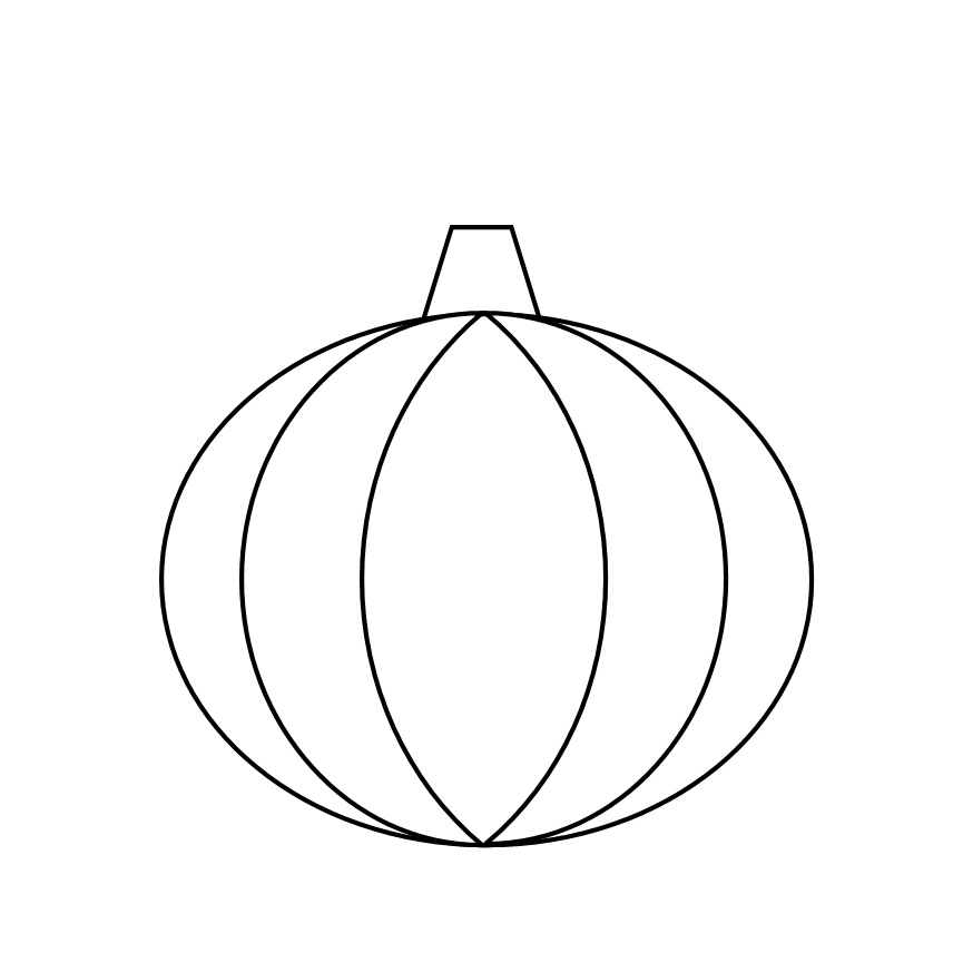Pumpkin Templates For Kids To Color Images  Pictures - Becuo