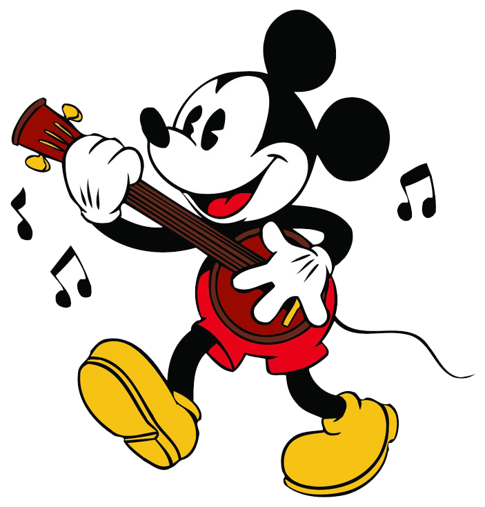Mickey Mouse Music Clipart