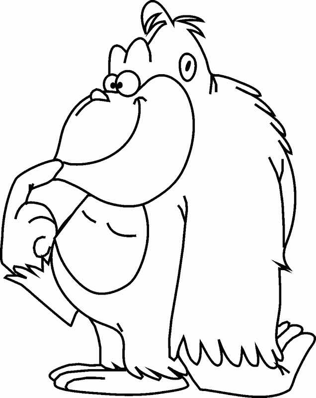 Free Black And White Cartoon Animals, Download Free Black And White