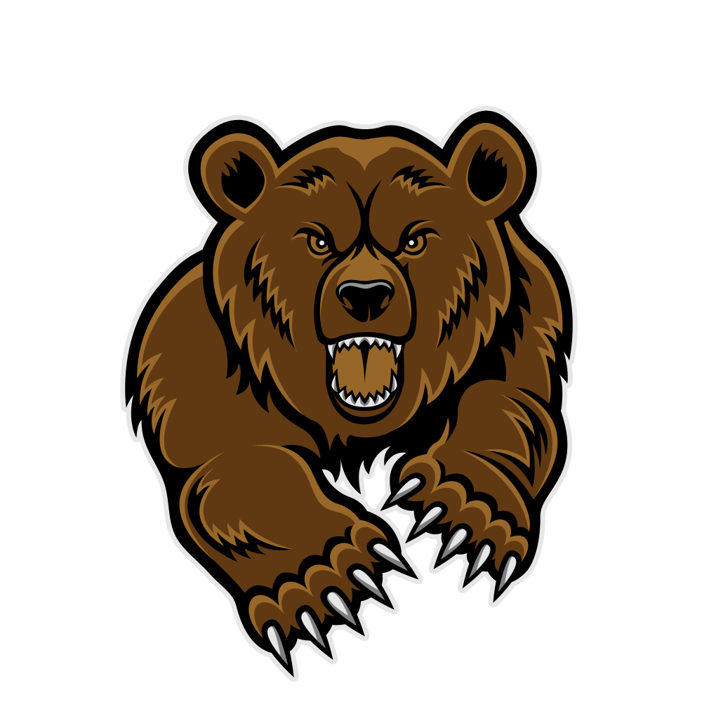 Images For  Angry Grizzly Bear Clipart
