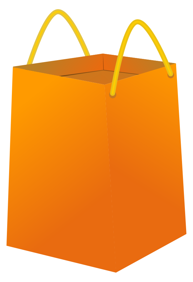 Shopping bag Clipart, vector clip art online, royalty free design 