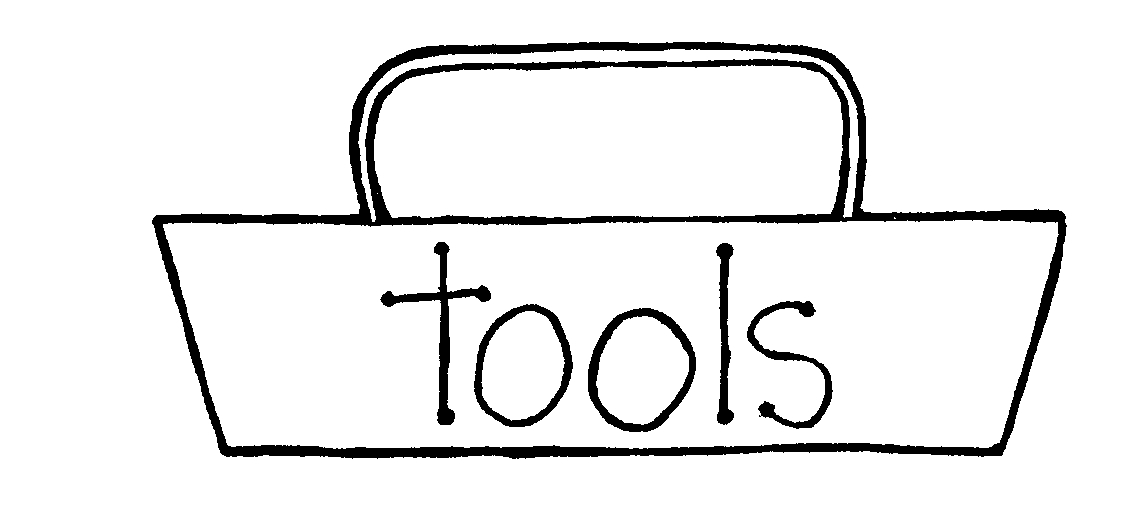 tool box clipart black and white