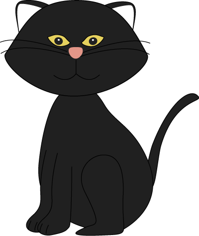 Halloween Black Cat Clipart | Clipart library - Free Clipart Images