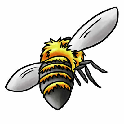FREE Bee Clip Art 5