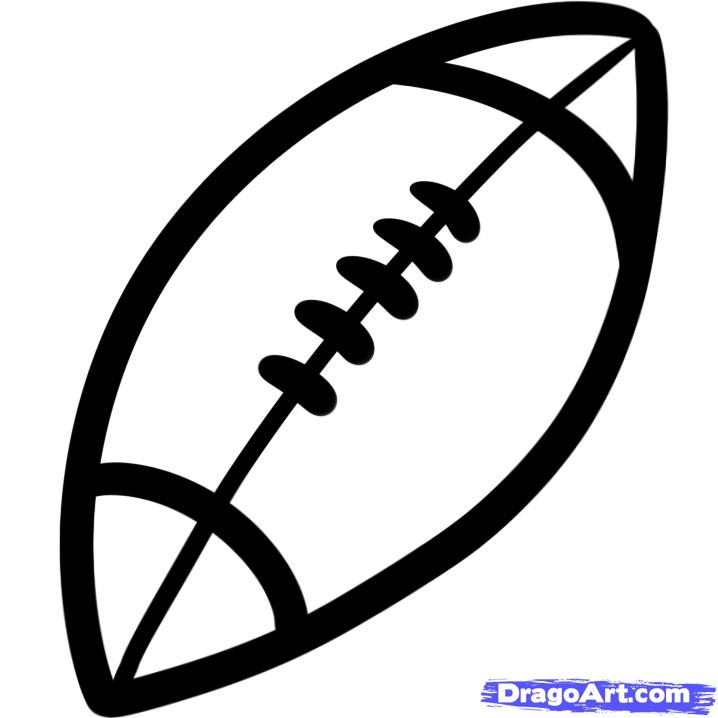 Free Football Line Drawing, Download Free Football Line Drawing png