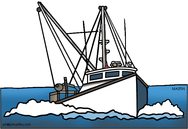 Free United States Clip Art by Phillip Martin, Virginia State Boat 