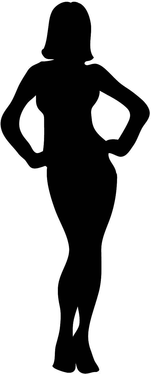 Images For  Standing Business Woman Silhouette