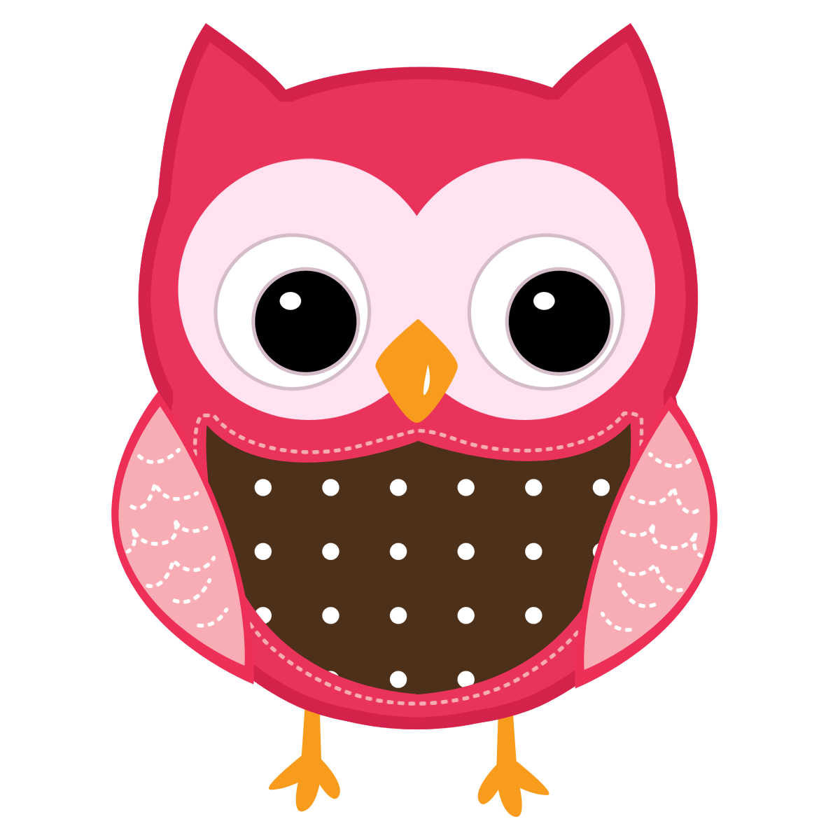 Cartoon Owl Face - Clipart library