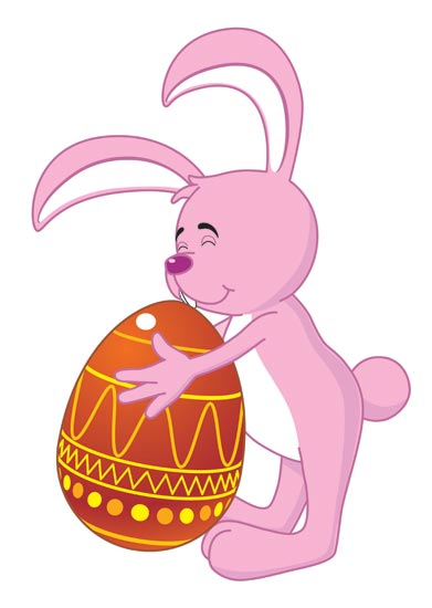 Easter Bunny Graphics - Clipart library