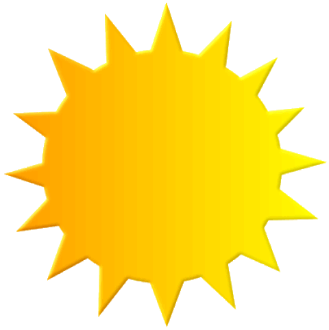 Sunny Weather Symbol - Clipart library