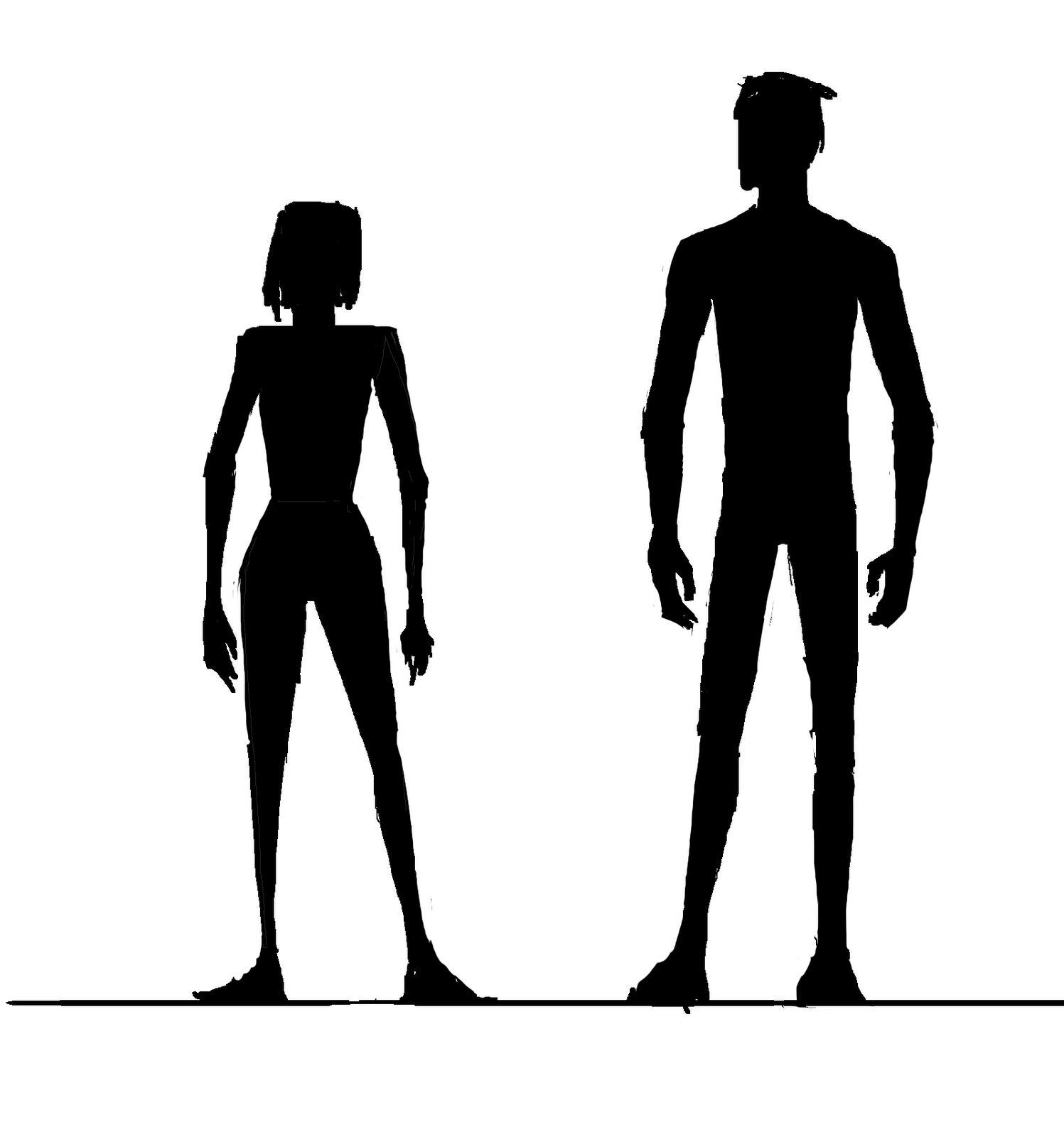 Female Body Silhouette - Clipart library