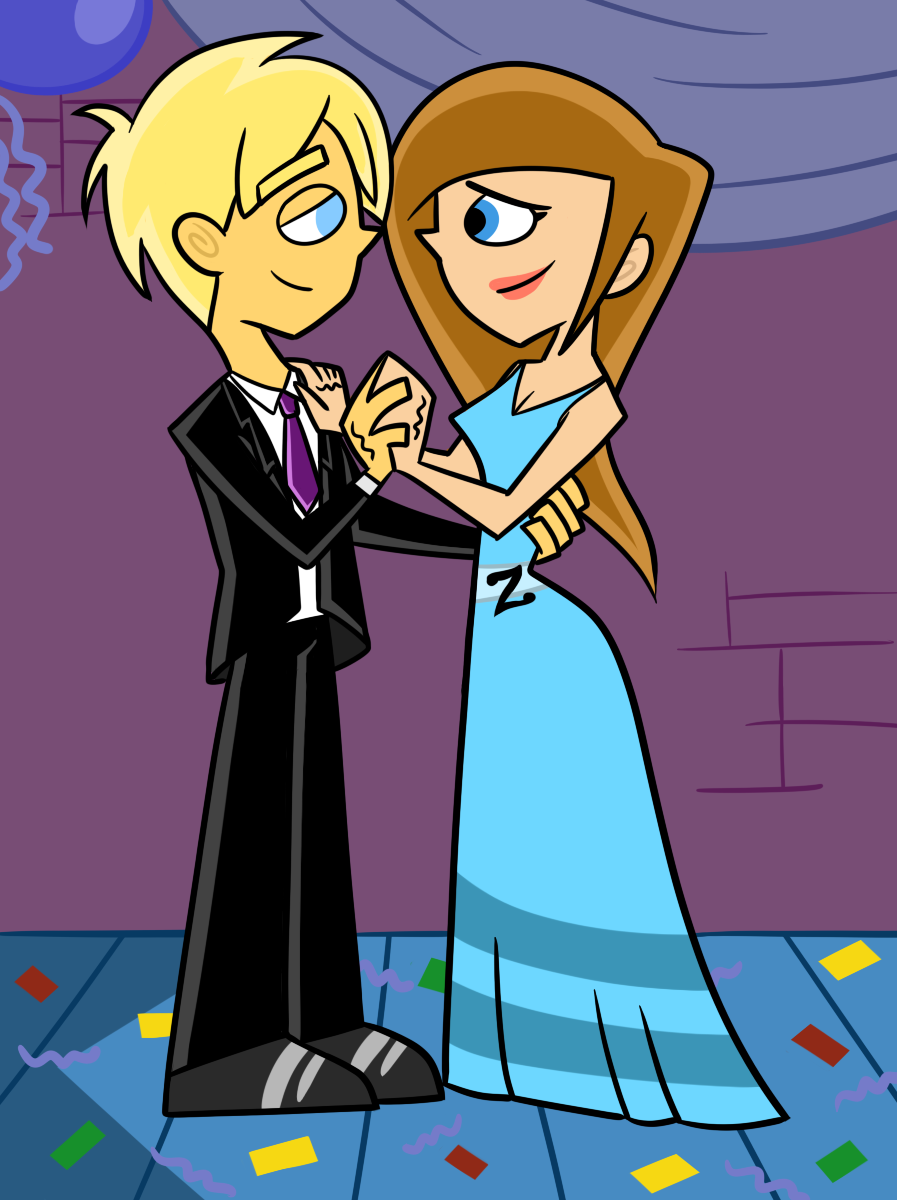 senior prom cartoon
