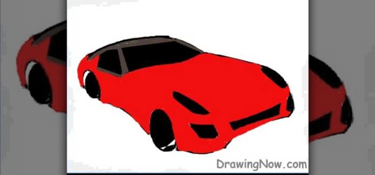 How to Draw a Ferrari sports car « Drawing  Illustration