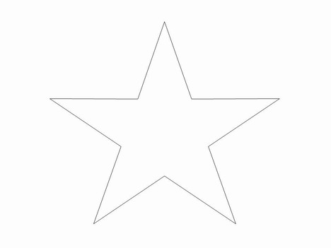 Template Of A Star from clipart-library.com