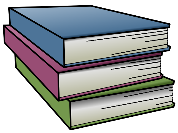 Cartoon Stack Of Books Free Image - Clipart library