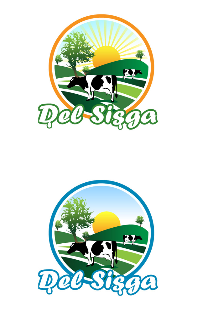 Organic Dairy Quality Products Del Sisga | Logo Design Contest 