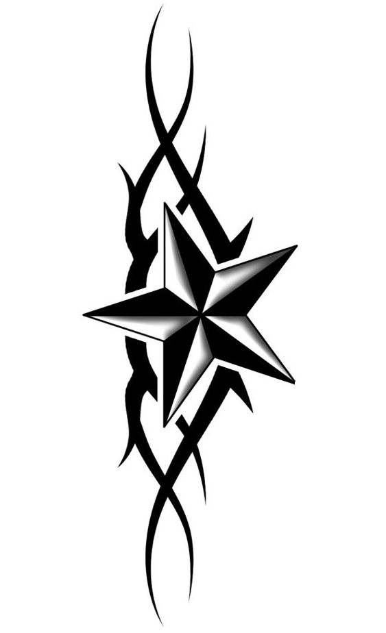 Star Flower Tattoos