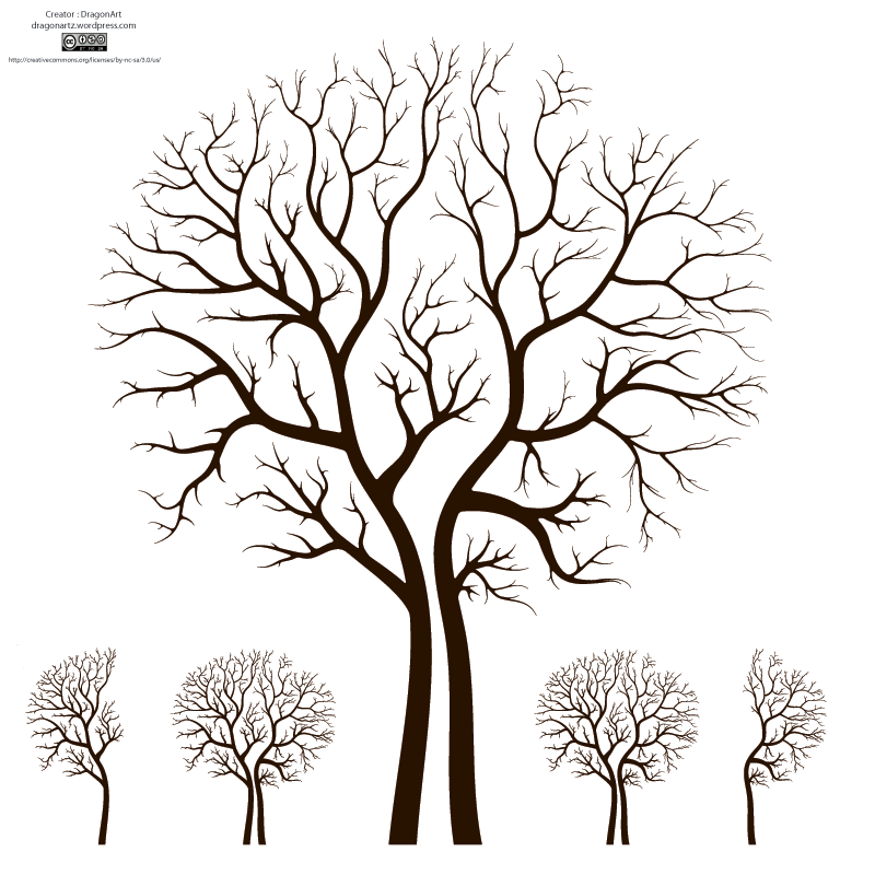 Leafless Autumn Tree Design Vector - Free Vector Download 