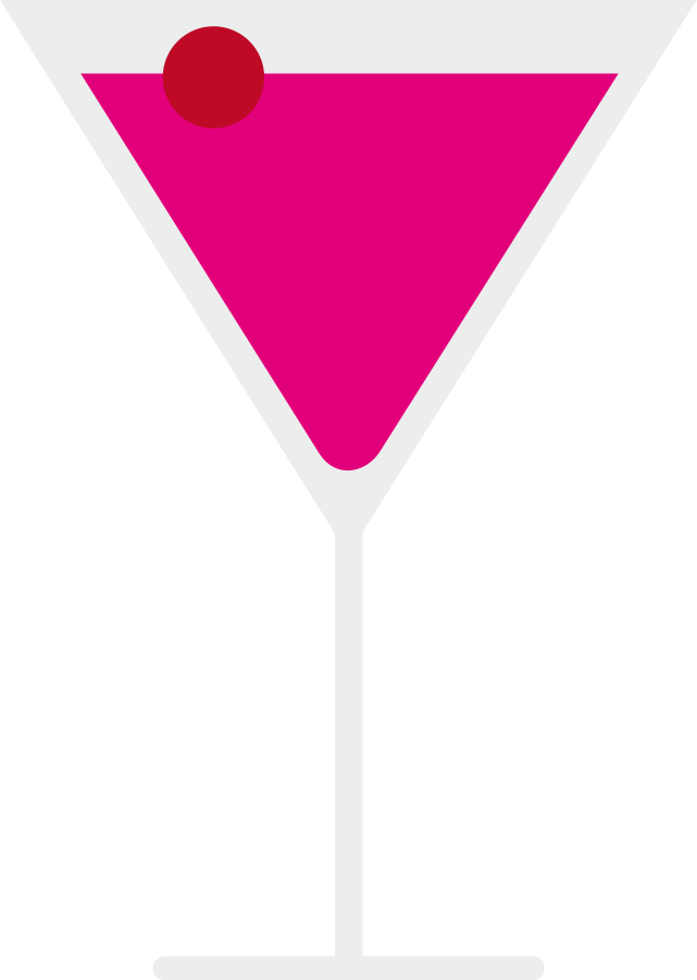Cocktail Glass (Cosmopolitan) Clipart, vector clip art online 