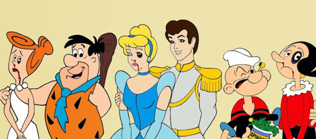 Fairytale relationships? Cartoon couples highlight domestic violence
