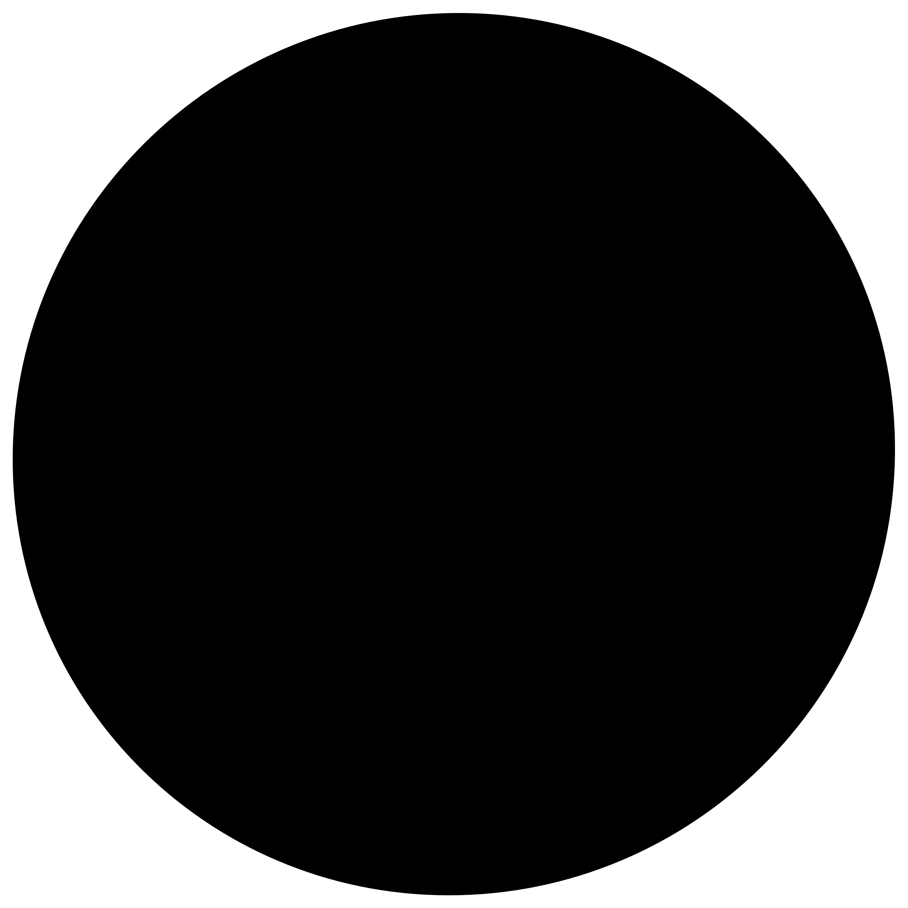 html - Responsively align 50% of a circle on the bottom-center of 
