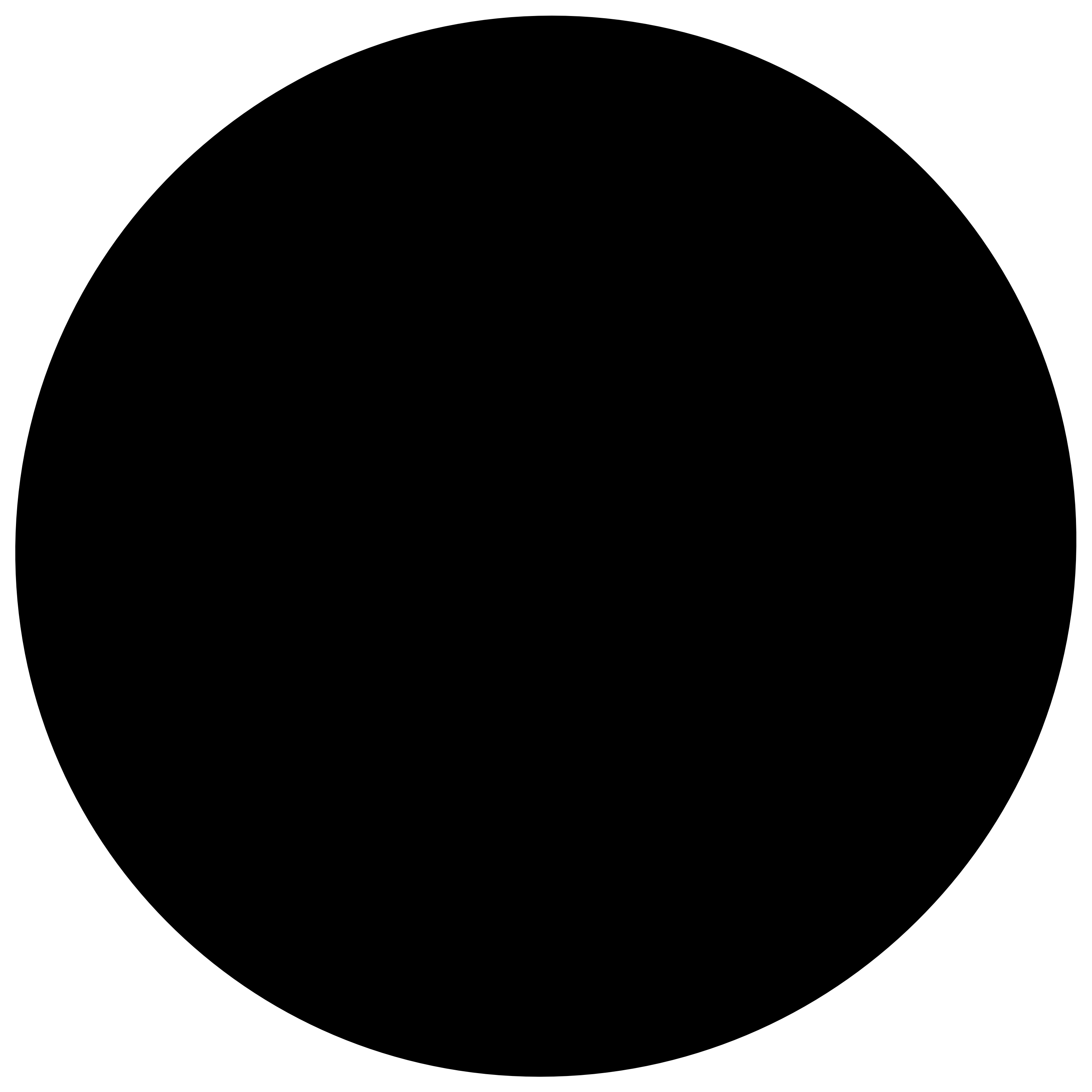 black circle clip art