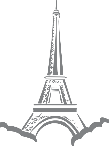 Eiffel Tower Paris clip art Free Vector 