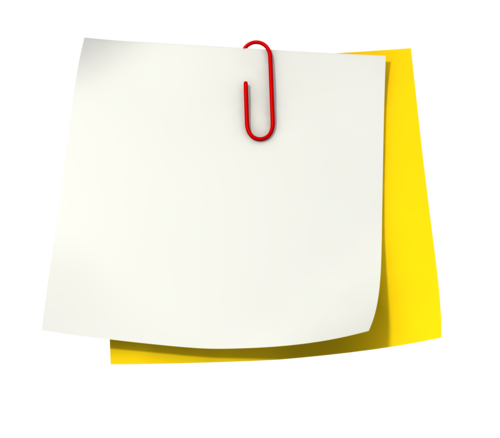 Paper Notes Png - Clipart library