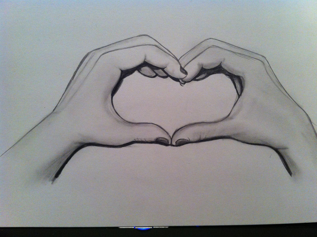 love art pencil drawing