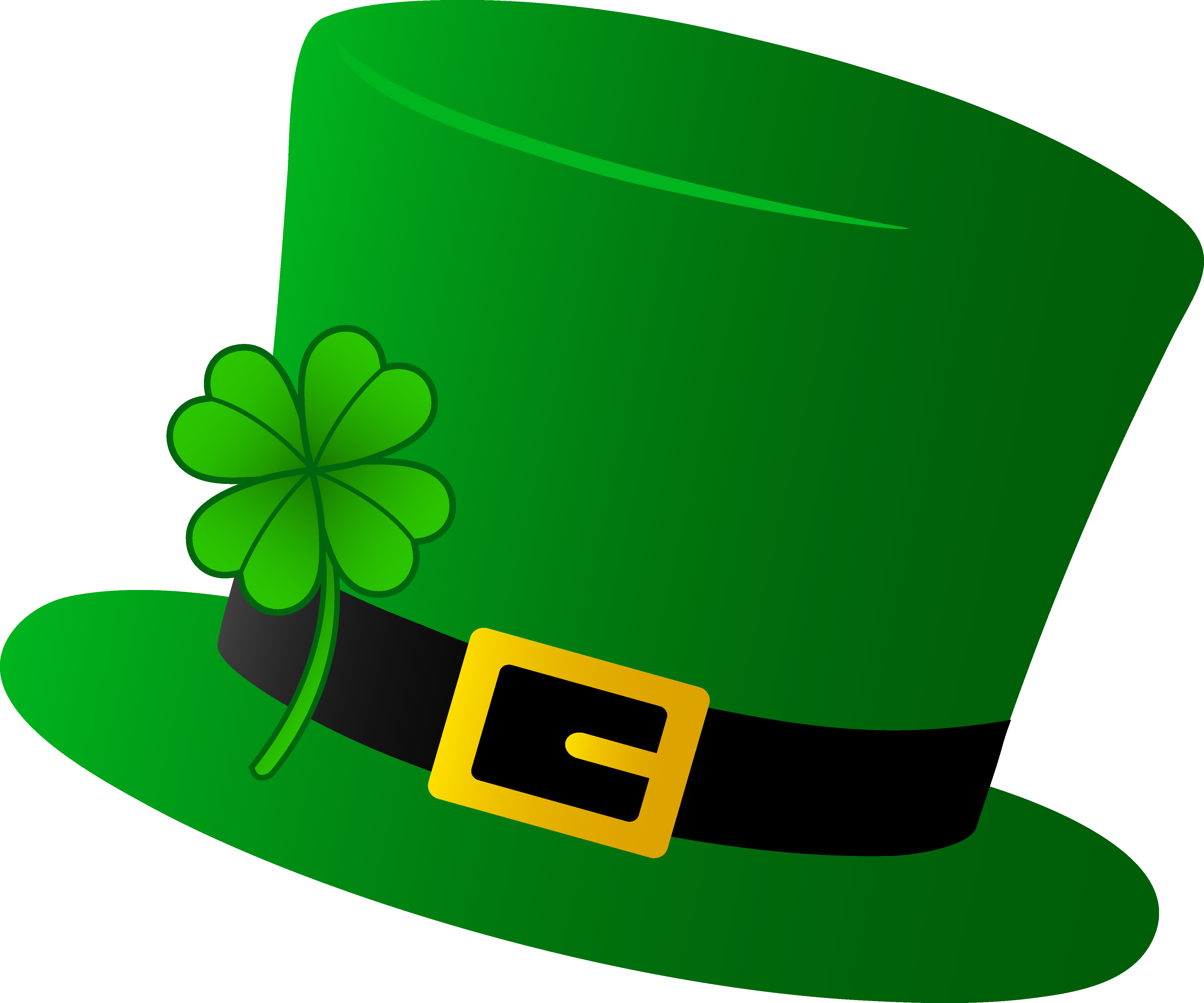 Green Saint Patricks Day Hat - Free Clip Art