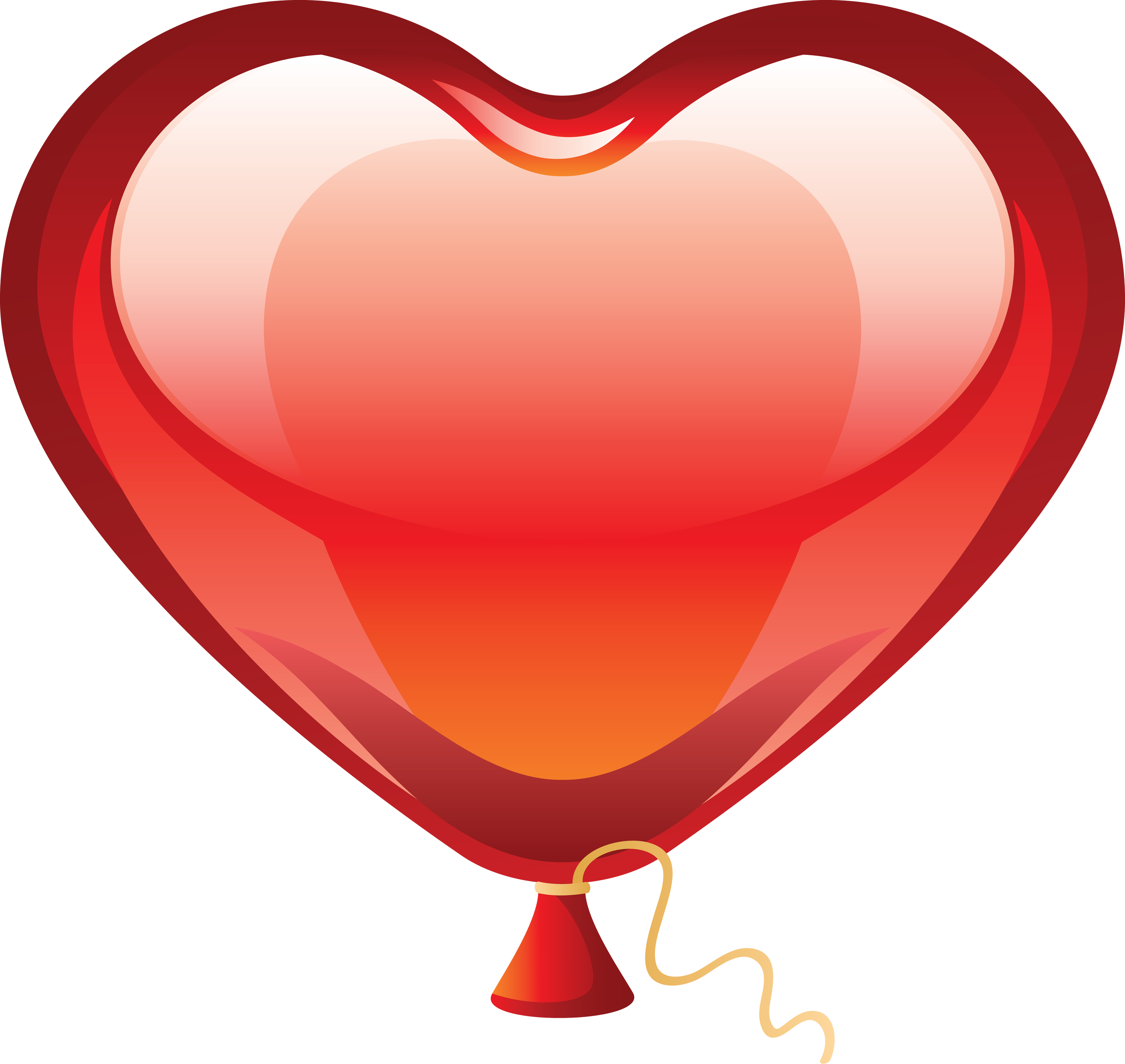 Download PNG image: Heart balloon PNG image, free download, heart 