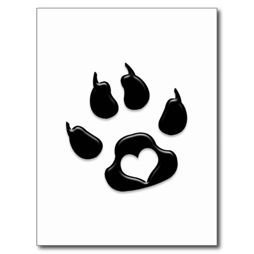 cat paw print clip art free download - photo #13