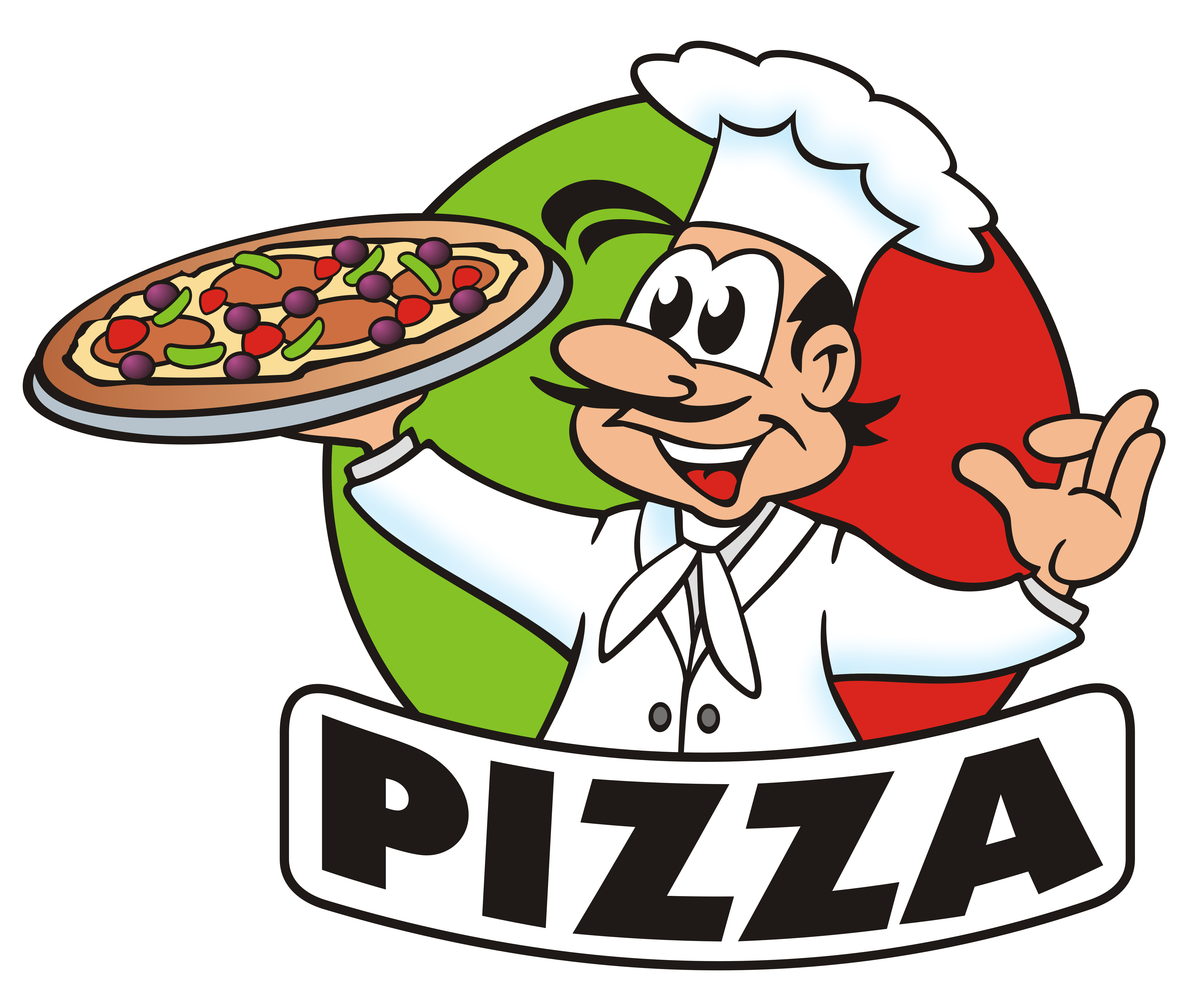Pix For  Cartoon Pizza Man