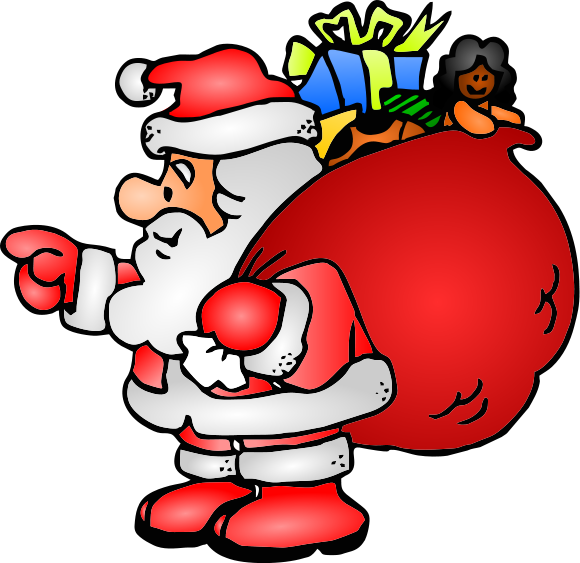 Father Christmas Clipart | Cool Eyecatching tatoos