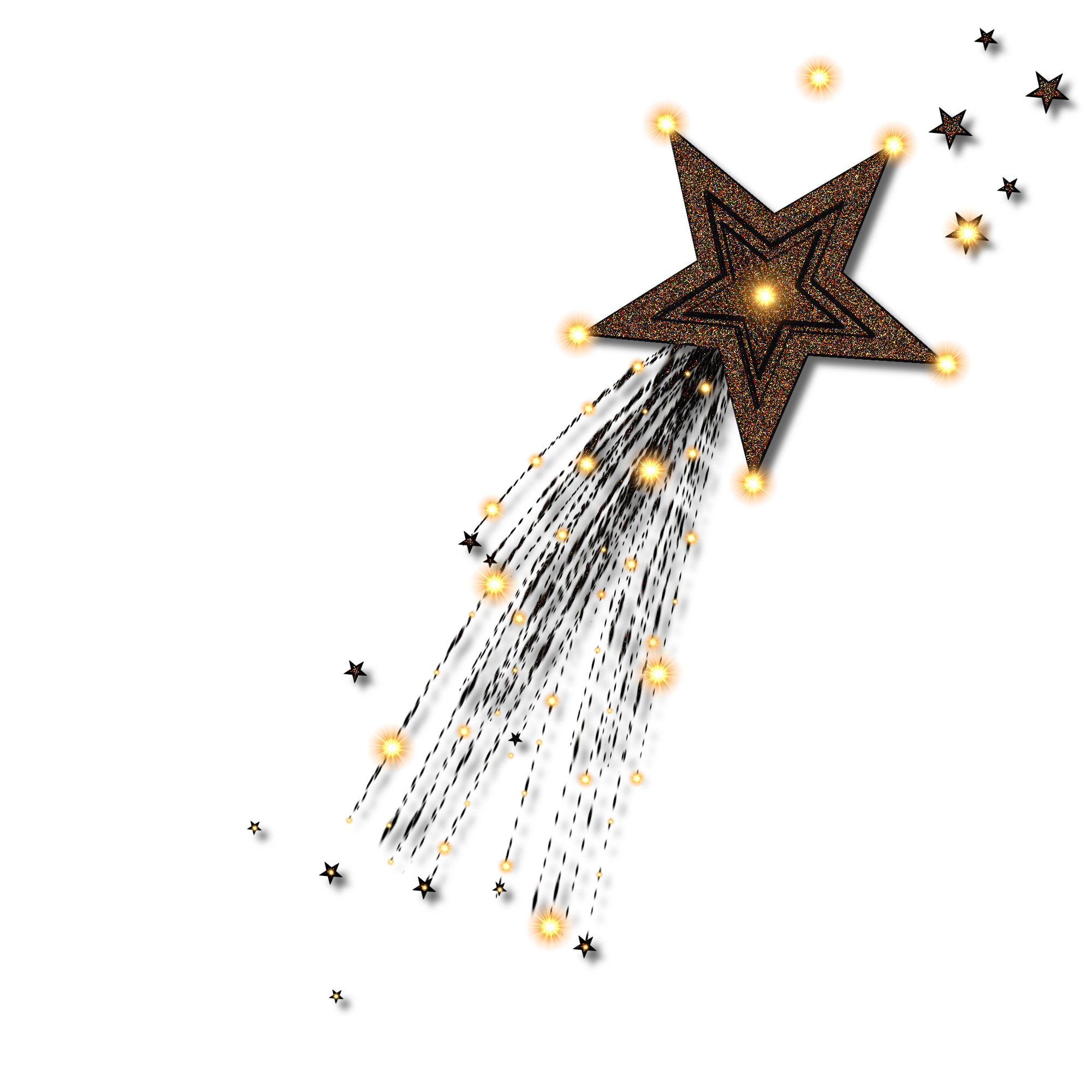 Images For  Gold Stars Clipart