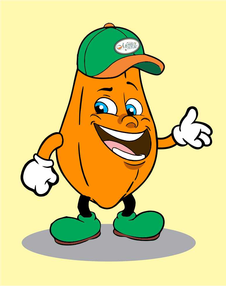 Cartoon papaya Papaya