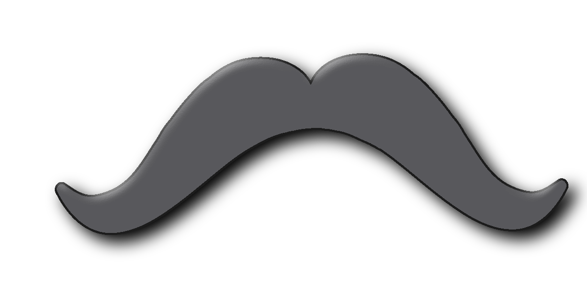 mustache clip art free download - photo #43