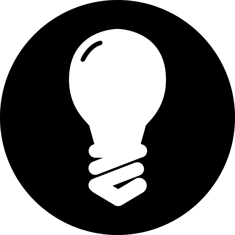 Clipart - Light Bulb Icon