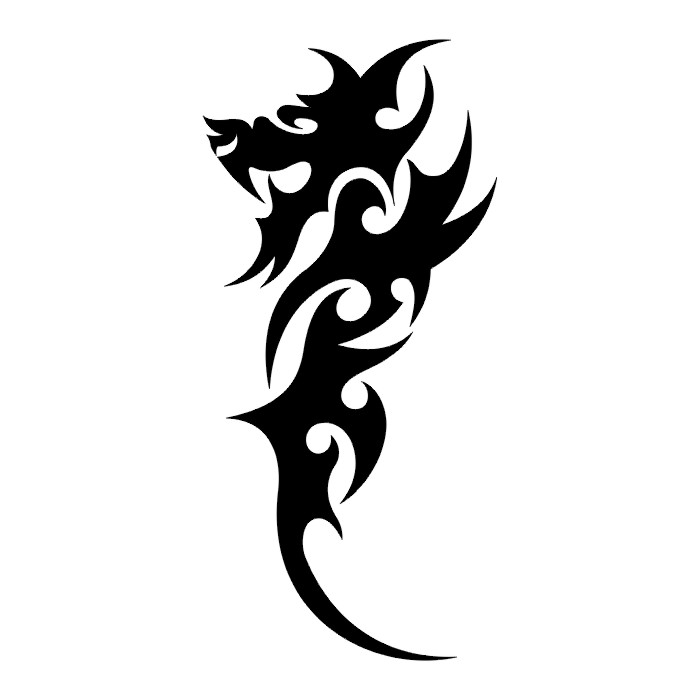 Dragon 2 94 dragon tattoo design, art, flash, pictures, images 