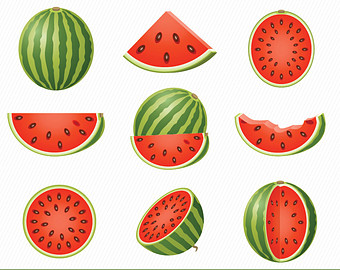 Popular items for fruits clipart 