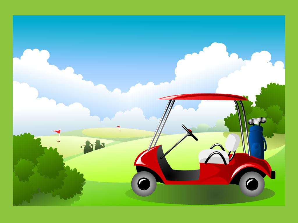 Free Cartoon Golf Cart, Download Free Cartoon Golf Cart